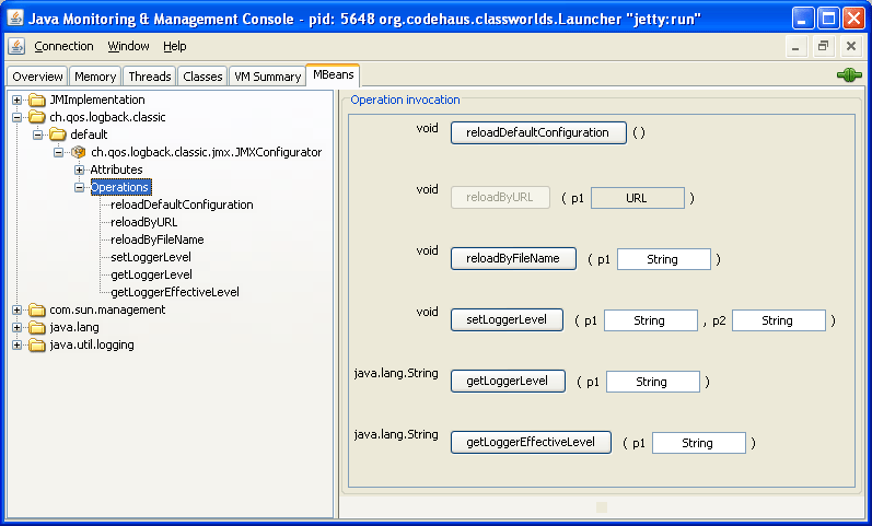 jmxConfigurator